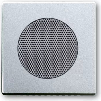 BUSCH JAEGER 8200-0-0080 - Aluminium - Silber - konventionell - Busch-Jaeger - Lautsprechereinsatz 8223 U - 63 mm - 63 mm