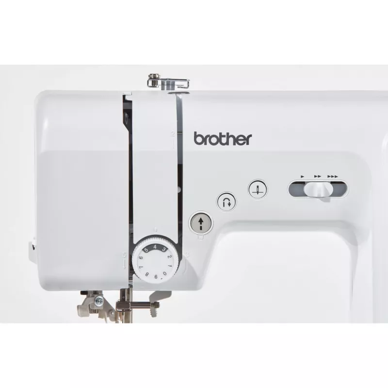 Nähmaschine Brother FS70WTx — 70 Stichmuster, LCD-Anzeige, 750 SPM, 5 mm Länge, 7 mm Breite