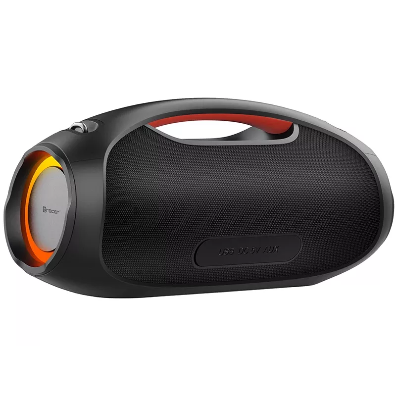 Stereo-Tragbarer Lautsprecher TRACER TRAGLO47226 — kabellos Bluetooth 5.3, 60 W RMS, 12 h Akku, schwarz