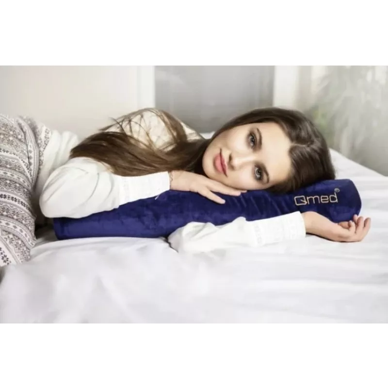 Ergonomisches Multifunktionskissen MDH FLEX PILLOW DRQE3F1CDXUXP — Rollenform, 635 mm Länge, 100 mm Durchmesser, violett, Polypropylen mit Veloursbezug
