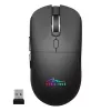 Kabellose Maus MEDIA-TECH MT1124 BT/RF Silent & Recharge — beidhändig, 3200 DPI, Bluetooth + 2,4 GHz USB, 6 Tasten, wiederaufladbar