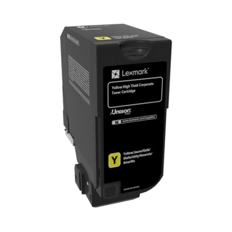LEXMARK 74C2HYE Toner Lexmark 74C2HYE gelb 12 000 Seiten CS725de / CS725dte