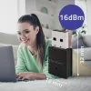 Kompakter kabelloser Mini-USB-WLAN-Adapter QOLTEC 57007 – Single-Band 2,4 GHz, bis zu 150 Mbit/s, interne Antenne