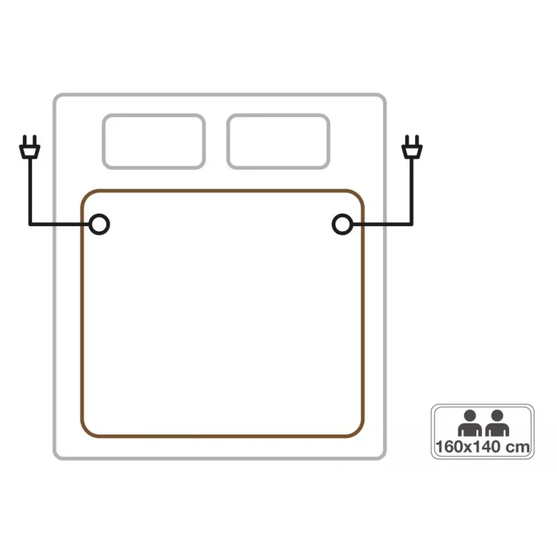 Elektrische Decke Beper P203TFO110
