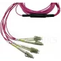 BlueOptics X66205-1-BO InfiniBand Glasfaserkabel 1 m MPO 4x LC OM4