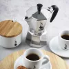 Bialetti Moka Express Moka-Kanne 0,06 L Aluminium, Schwarz