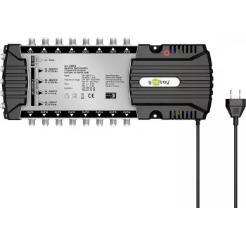Goobay Satelliten-Multischalter 9 Eingänge/16 Ausgänge (64884)