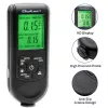 Qoltec Lackdickenmessgerät mit LCD-Display | 0~2000 µm
