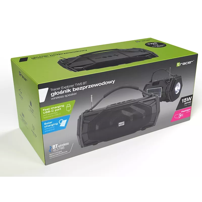 TWS-Ohrhörer TRACER Explorer TRAGLO47616 Bluetooth 5.0 IPX4, kabellos In-Ear mit Ladecase