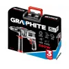 Graphite 58G725 Bohrmaschine 3000 RPM mit Schlüssel Grau