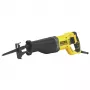 STANLEY FME360 900W elektrische Säbelsäge, 28 mm Hub, Sanftanlauf, Softgrip, Sägeblatt enthalten
