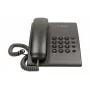 Schnurgebundenes Telefon Panasonic KX-TS500 Schwarz mit Anruferkennung und Freisprecheinrichtung