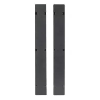 APC NetShelter Kabelmanagement, vertikaler Kabelmanager, aufklappbare Abdeckungen, für NetShelter SX 750 mm B 42 HE, 2er-Set, 109 x 1778 x 13 mm