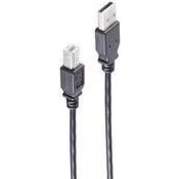 USB-Kabel ShiverPeaks BS13-23055 5m USB A USB B Schwarz
