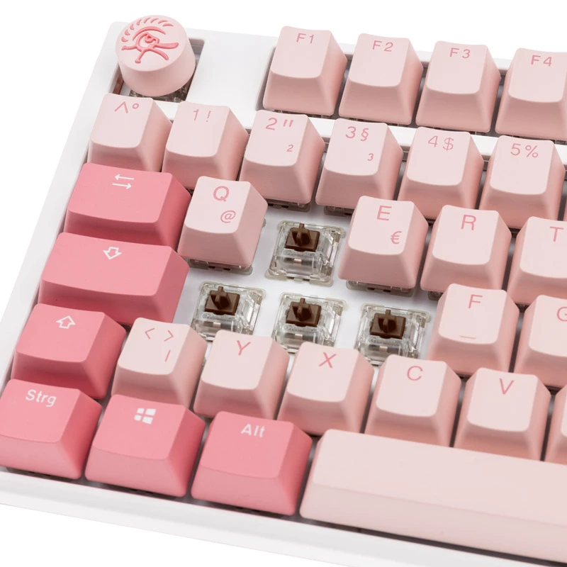 Ducky One 3 TKL Tastatur Gaming USB QWERTZ Deutsch Pink