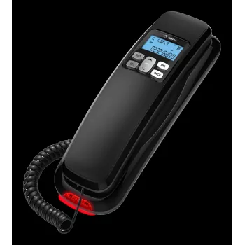 Olympia 4510 Analoges Telefon Schwarz - Rot (2293)
