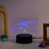 Manta SNL118RGB RGB 3D dekorative LED-Lampe