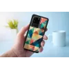 Schutzhülle iKins für Samsung Galaxy S20 Ultra, Mosaik Schwarz