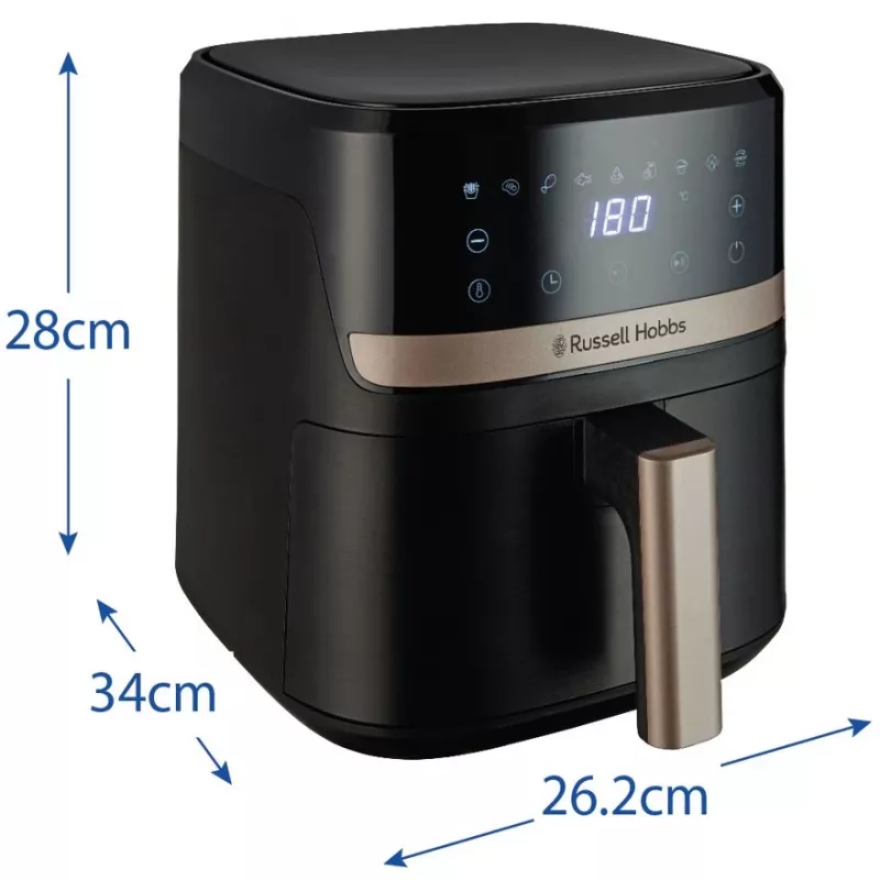 Russell Hobbs Heißluftfritteuse Satisfry 4,3 l schwarz 27610-56 2761056 (27610-56)