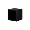 Cama living room furniture set ROCO 7 (3xRO3 + 2xRO6) Schwarz/Schwarz/Weiß