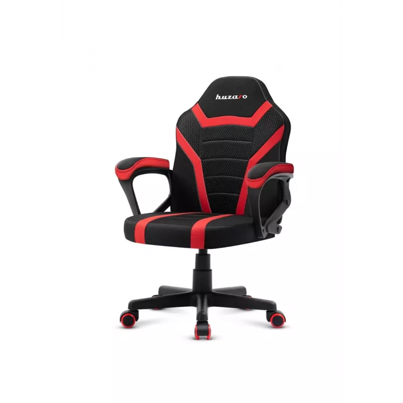 Gaming-Stuhl für Kinder Huzaro Ranger 1.0 Rot Mesh, schwarz, rot