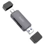 Kartenleser HOCO HB45 2-Slot SD/TF mit USB-A- und USB-C-Anschlüssen