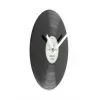 NeXtime klok 5163 Little Spinning Time, Ø20 cm, Wand, Schwarz