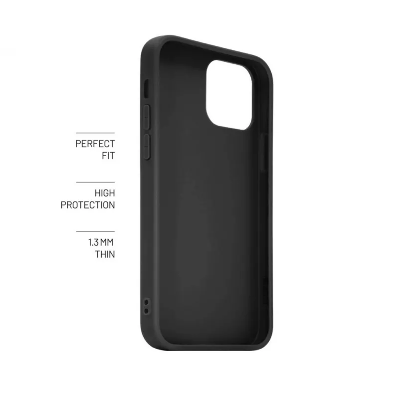 Fixed STORY Backcover für Xiaomi Redmi 15 4G/5G, gummierte schwarze Schutzhülle