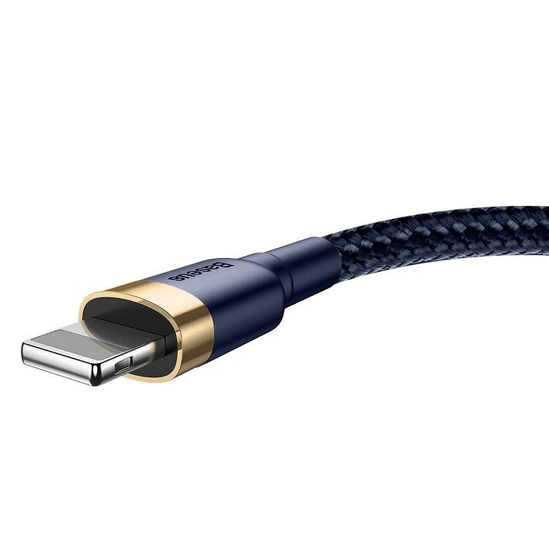 Lightning-Kabel Baseus CALKLF-CV3 2 m Blau Gold