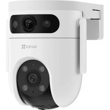IP-Überwachungskamera EZVIZ H9c Dual 3K Dome, 2880×1620, Außenbereich, Kabelgebunden & Drahtlos, PoE/DC 12V, MicroSD bis 512GB