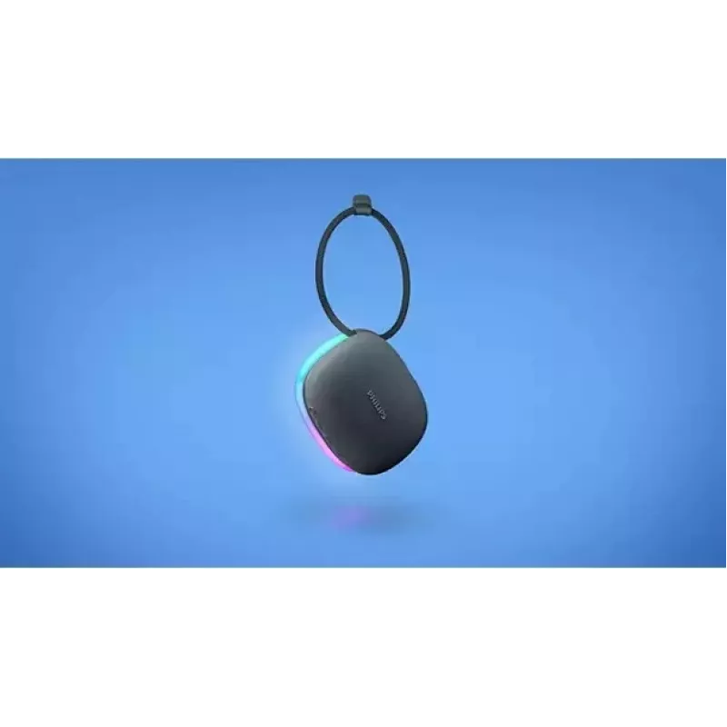 Bluetooth-Lautsprecher Philips TAS2307BK/00 mit integrierten Lichtern, kabellose Audiowiedergabe