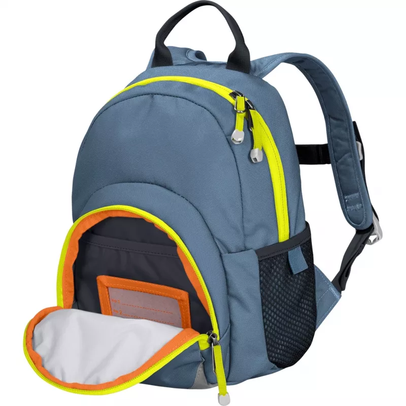 Jack Wolfskin Buttercup Rucksack - Blau/Neongelb, 4,5 L