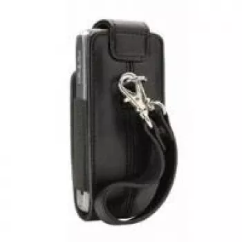 Tote Handyhülle SchwarzBerry Lambskin Leder 8100 8110 8120