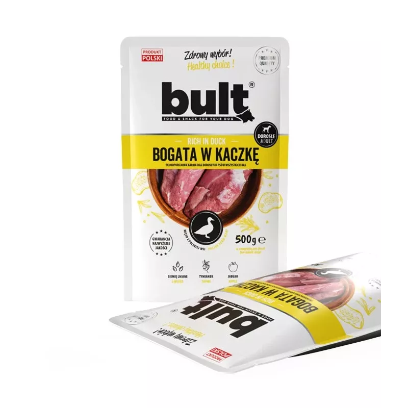 BULT reich an Ente - Nassfutter für Hunde - 100g