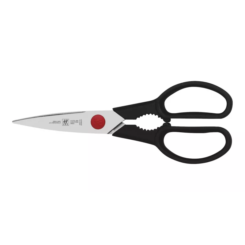 Messer-/Schneidblock-Set ZWILLING 35145-000-0 — 7-teilig, Edelstahlklingen, Kunststoffgriffe, inklusive Brot-, Schäl-, Koch-, Aufschnittmesser, Scherenfach