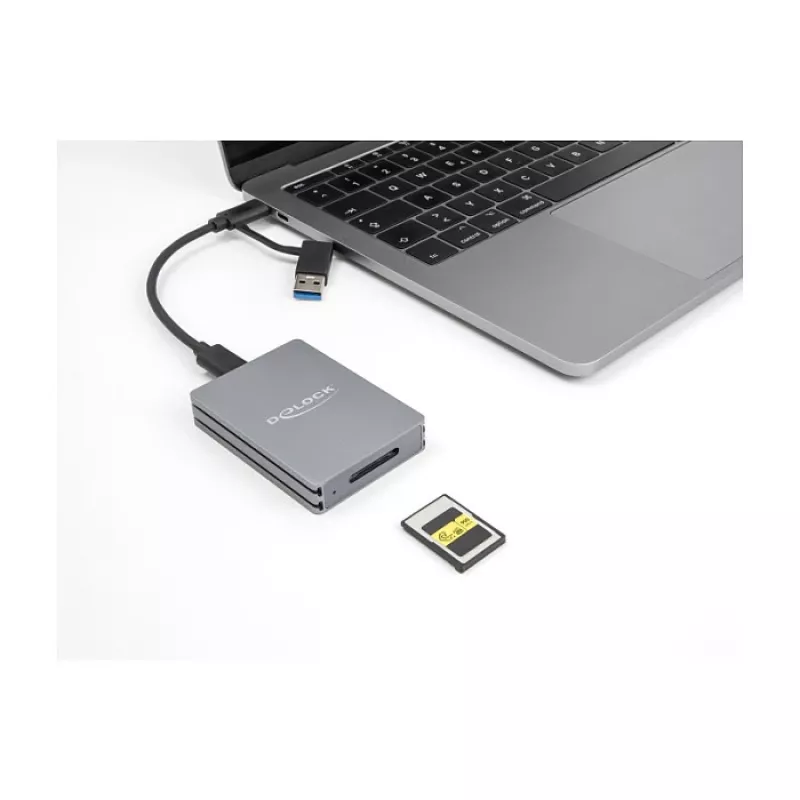 Delock 91012 USB-Typ-C-Kartenleser für CFexpress Typ A