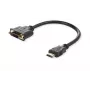 Microconnect HDMDVI15CM Videokabel-Adapter 0,15 m HDMI Typ A (Standard) DVI-D Schwarz