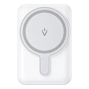 Powerbank Vention FHSW0 5000 mAh Kabelloses Laden 3 A USB-C Weiß