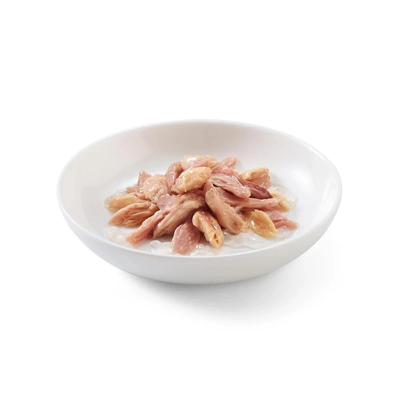 SCHESIR Thunfisch mit Lachs in Gelee - Nassfutter für Katzen - 6x50g