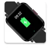 Smartwatch myPhone Watch LS Schwarz 1,85 Zoll IPS