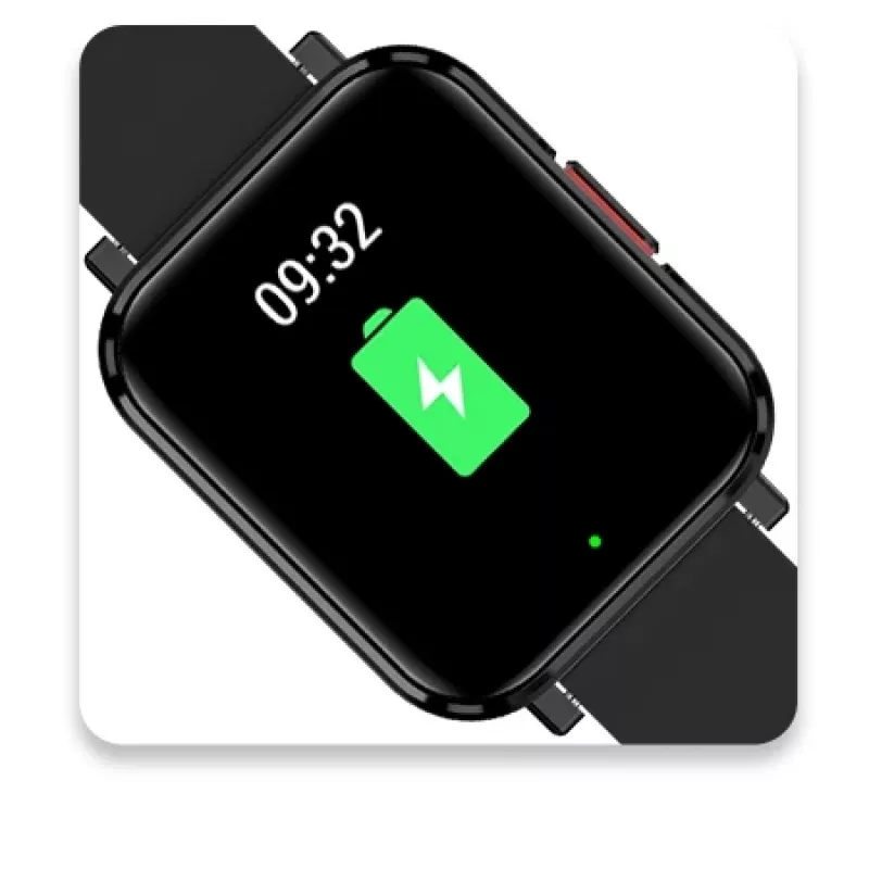Smartwatch myPhone Watch LS Schwarz 1,85 Zoll IPS