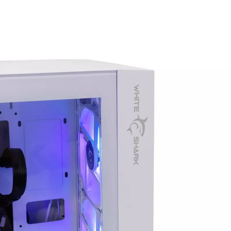 Computergehäuse White Shark GCC-2401 Warhead-3 ATX weiß