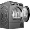 Bosch Serie 6 WQG2450R10 Wäschetrockner Freistehend Frontlader 9 kg Schwarz
