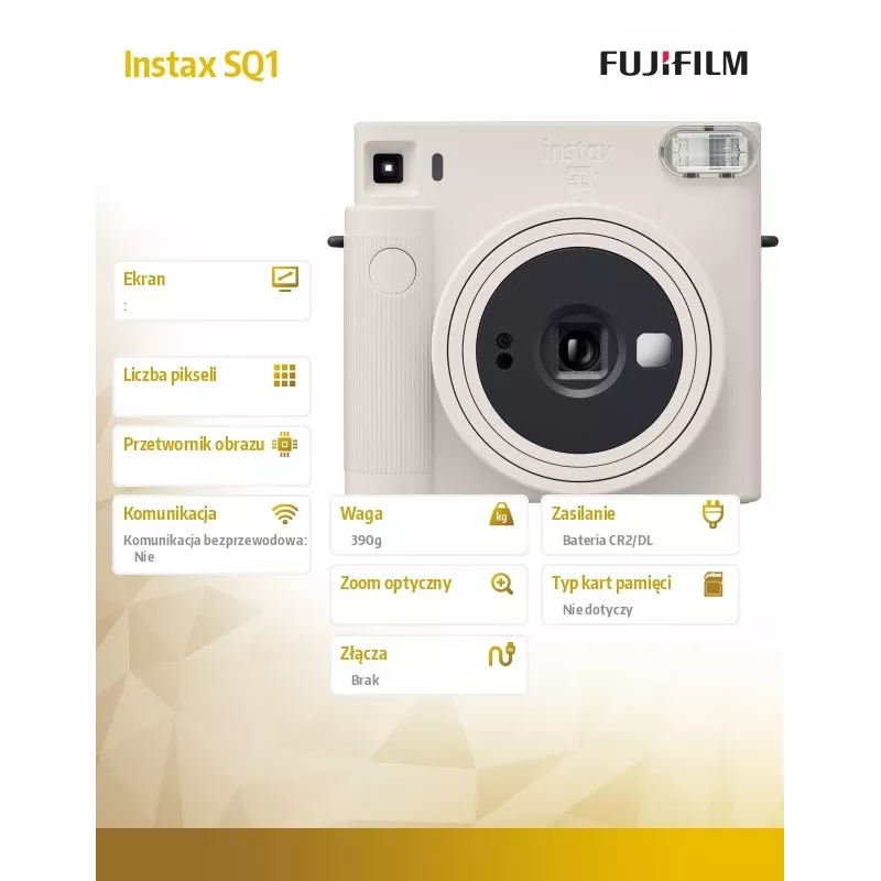 Fujifilm Instax Square SQ1 62 x 62 mm Weiß