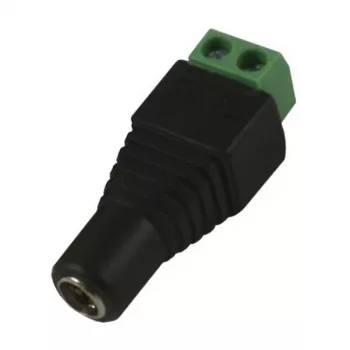 Synergy 21 S21-LED-000220 DC/2.1 x 4 mm Schwarz - Grüner Kabelverbinder