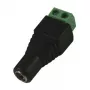Synergy 21 S21-LED-000220 DC/2.1 x 4 mm Schwarz - Grüner Kabelverbinder