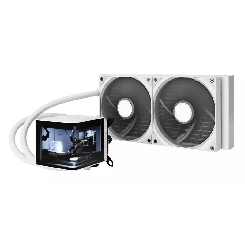 TRYX PANORAMA 280 Prozessor Flüssigkeitskühlung Kit 14 cm Weiß 1 Stk.