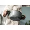 BALLARINI 75002-826-0 Kochtopf 2,67 L Rund Grau