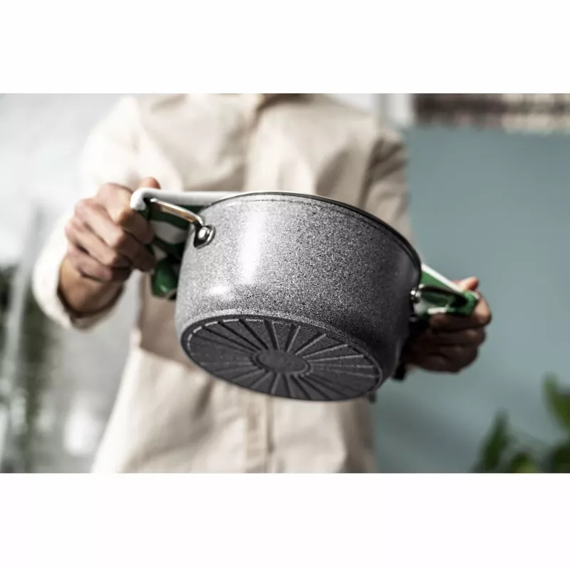 BALLARINI 75002-826-0 Kochtopf 2,67 L Rund Grau