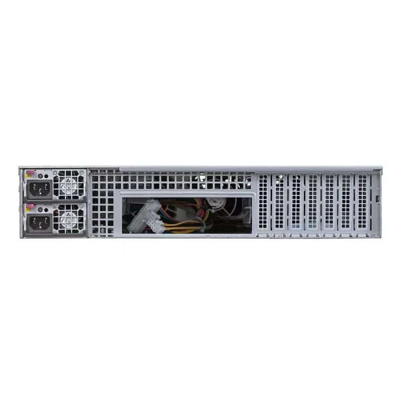 Server Case Supermicro 825TQC-R802LPB Rack Schwarz